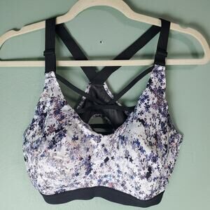 Victoria's Secret VSX Sport Racerback Strappy Detail Sports Bra Size 36D